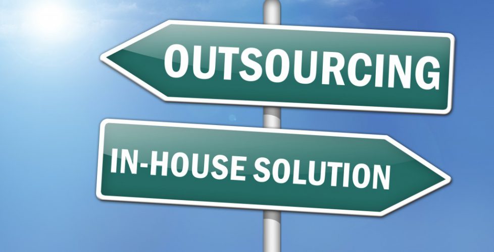 Way Signs "Outsourcing - In-House Solutions"